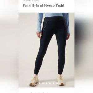ATHLETICA FLEECE TIGHTS